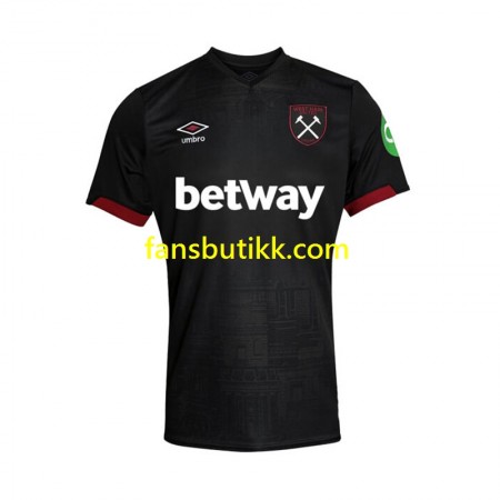 Fotballdrakt West Ham United Bortetrøye 2024-2025 Kortermet